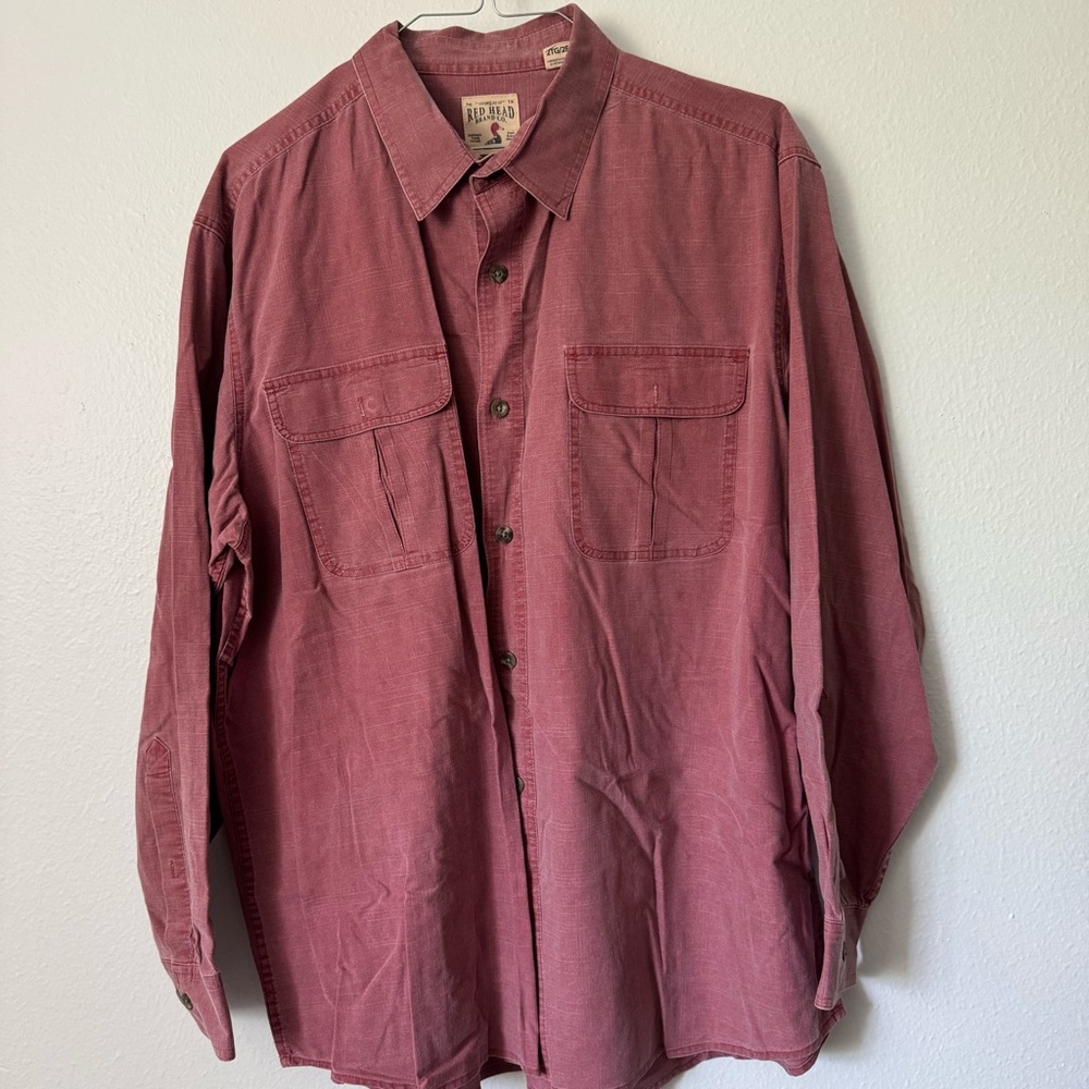 Red Head Brand Co. Long Sleeve Button Down Shirt - 2X $22